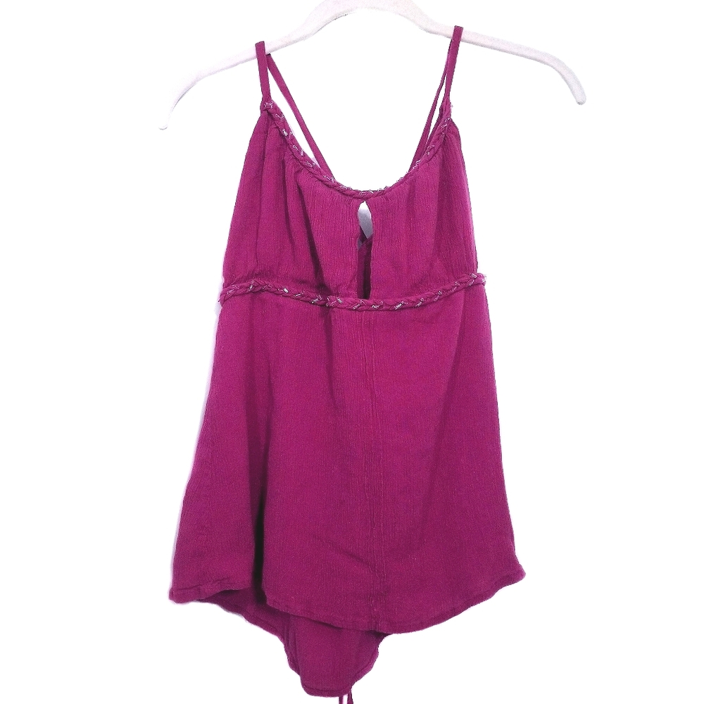 Cutout Spaghetti Strap Tank